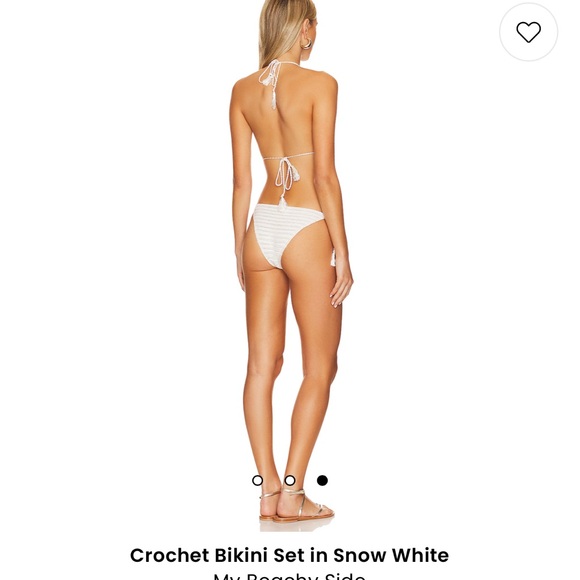 COPY - My Beachy Side Crochet bikini set size small - Picture 2 of 6